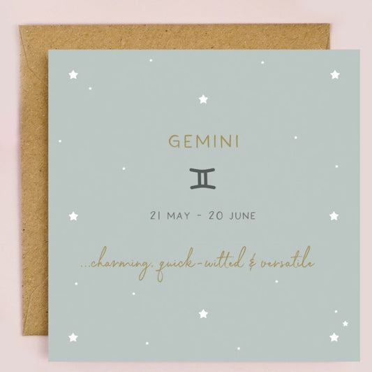 GEMINI: 21 MAY - 20 JUN