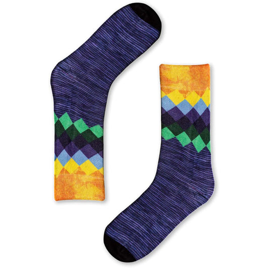 Naked Patterned Unisex Bamboo Socks / Baklava