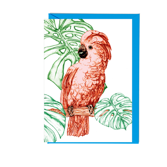 Cockatoo Greeting Card