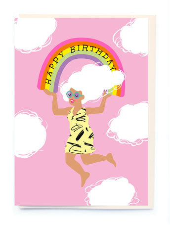 Happy Birthday Rainbow Card