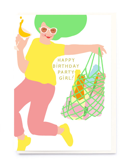 Party Girl Card