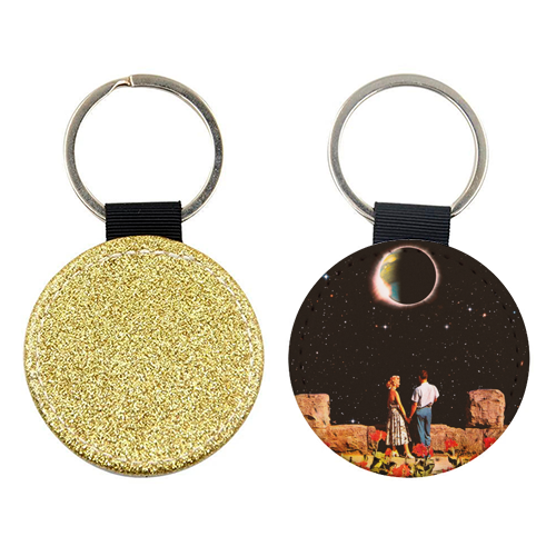 Lovers in Space Keyring