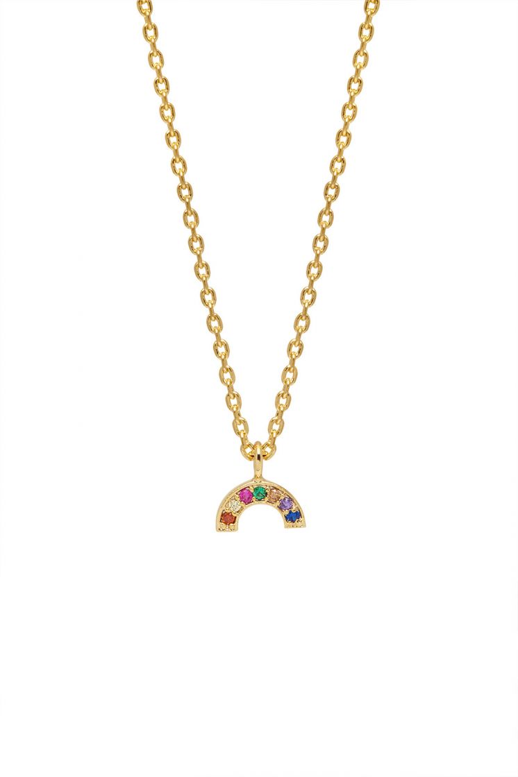 Estella Bartlett Mini Rainbow Necklace