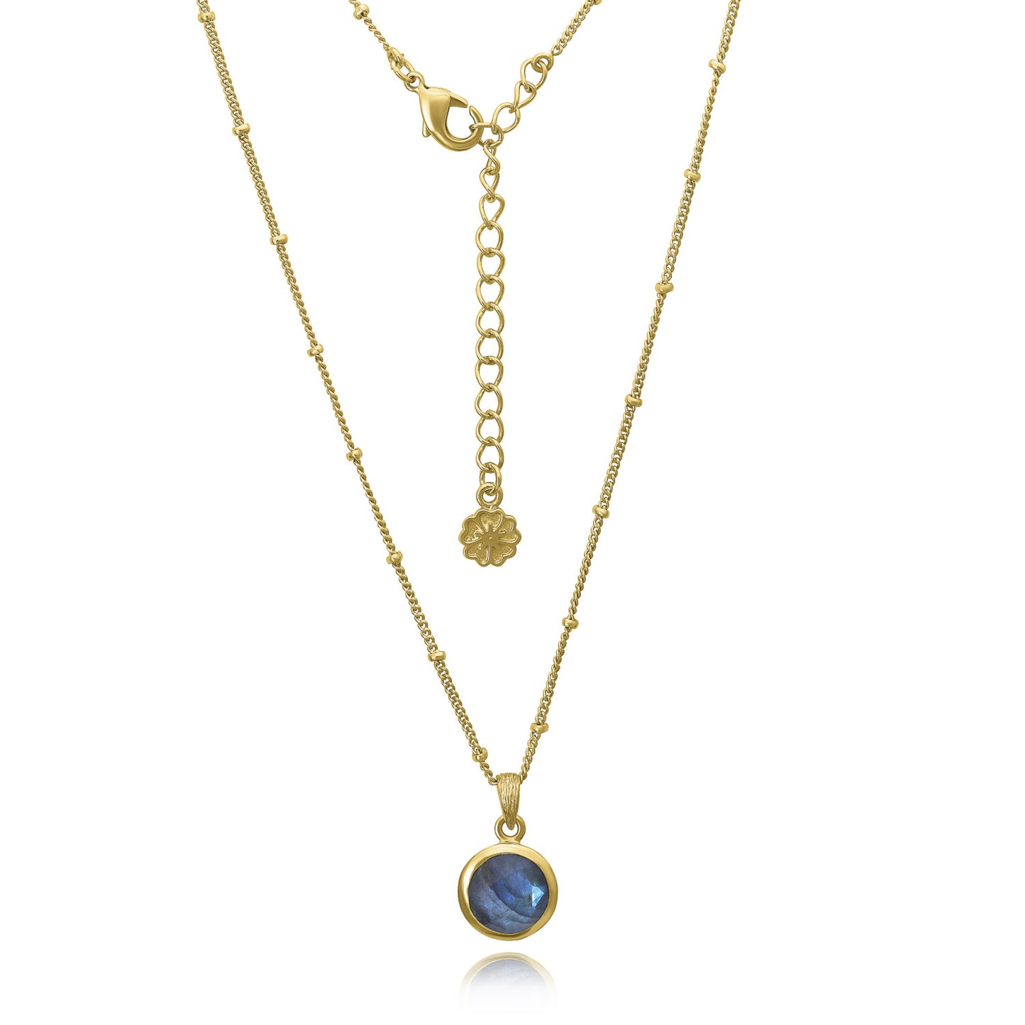 Azuni Nyla Pendant Necklace Gold